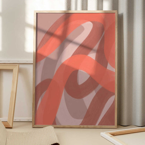 Tablou înramat „Coral VI” de Studio Palette