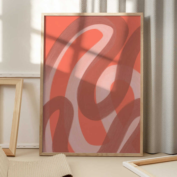 Tablou înramat „Coral V” de Studio Palette