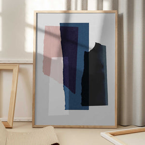 Tablou înramat „Pieces 3” de Mareike Böhmer