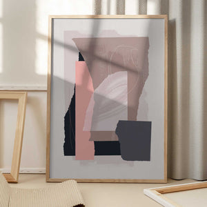Tablou înramat „Pieces 15” de Mareike Böhmer