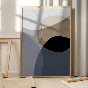 Tablou înramat „Graphic 210Y” de Mareike Böhmer