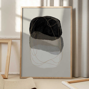 Tablou înramat „Graphic 238” de Mareike Böhmer