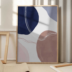 Tablou înramat „Graphic 248” de Mareike Böhmer