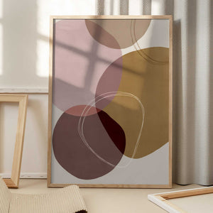 Tablou înramat „Graphic 249” de Mareike Böhmer