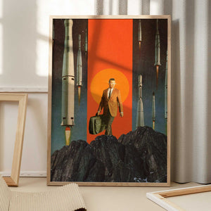 Tablou înramat „The Departure” de Frank Moth