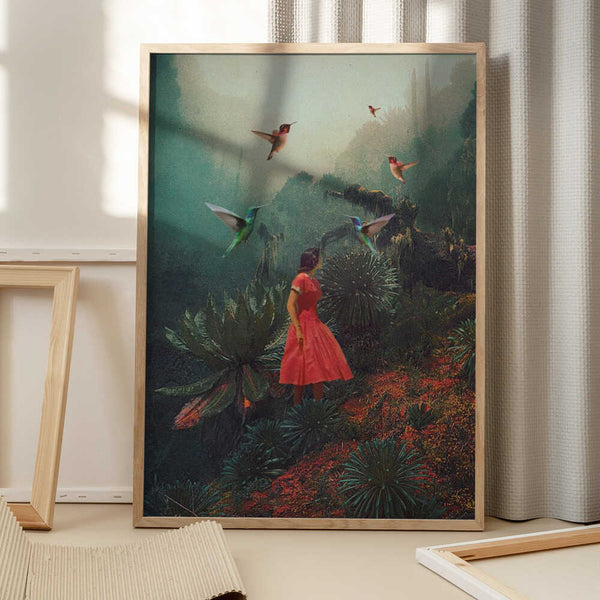 Tablou înramat „20 Seconds Before the Rain” de Frank Moth