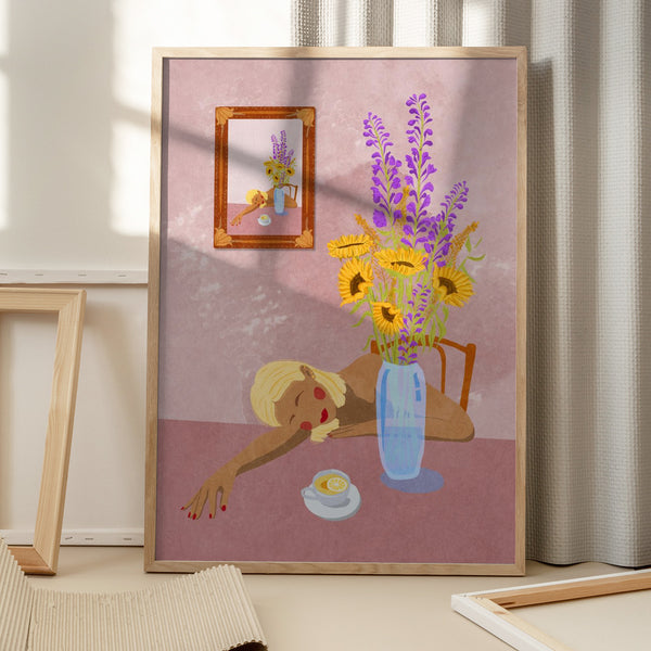 Tablou înramat „Day dream 2” de Raissa Oltmanns