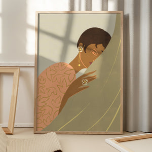 Tablou înramat „The Introvert” de Arty Guava