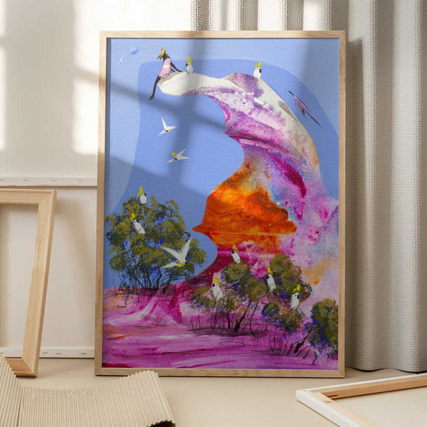 Tablou înramat „Away from it all” de Adam Bogusz