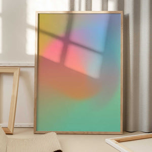 Tablou înramat „The Gradient” de Pictufy