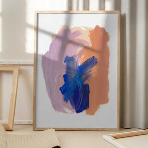 Tablou înramat „Abstract Brush Strokes 90” de Mareike Böhmer