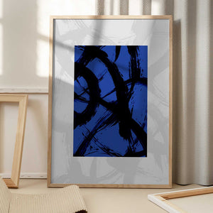 Tablou înramat „Abstract Brush Strokes 98Y” de Mareike Böhmer