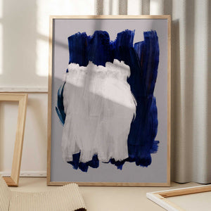 Tablou înramat „Abstract Brush Strokes 14” de Mareike Böhmer