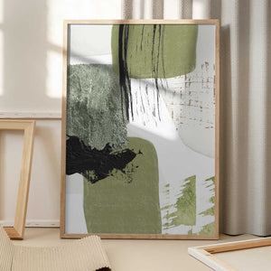 Tablou înramat „Green Dream 3” de Sally Ann Moss