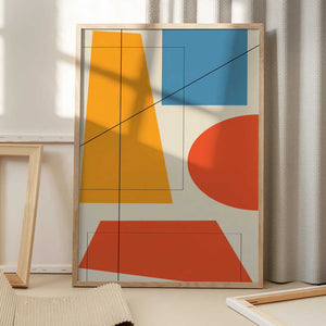 Tablou înramat „Geox2f  Oju 2x3” de Oju Design
