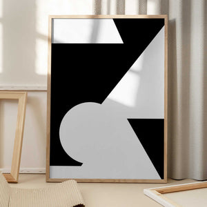 Tablou înramat „Bw1cwf  Oju 2x3” de Oju Design