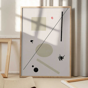 Tablou înramat „Geoy” de Oju Design