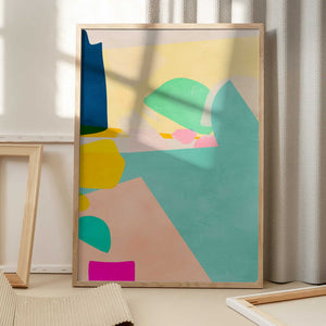 Tablou înramat „Minimal shapes” de Ana Rut Bre