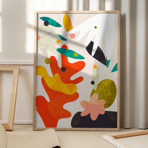 Tablou înramat „Cutouts Bauhaus 4 Kopie” de Ana Rut Bre