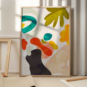 Tablou înramat „Cutouts Bauhaus 3 Kopie” de Ana Rut Bre
