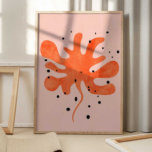 Tablou înramat „Aquarell Miro Shapes Kopie” de Ana Rut Bre