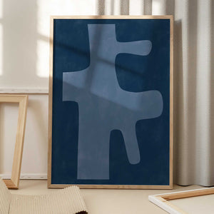 Tablou înramat „Abstract Silhouette” de Elena Ristova
