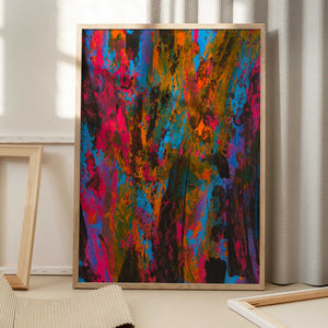 Tablou înramat „colored paints” de engin akyurt