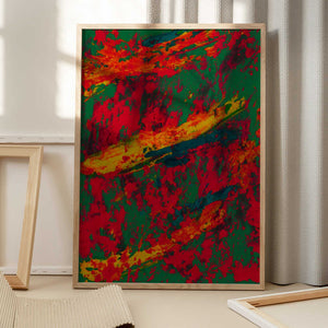 Tablou înramat „colored paints” de engin akyurt
