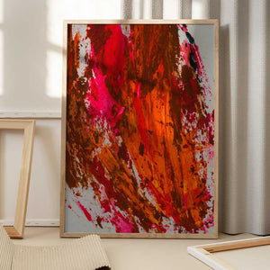 Tablou înramat „colored paints” de engin akyurt