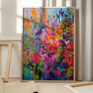 Tablou înramat „Ethereal Blossom Glow” de Dorothy Fagan