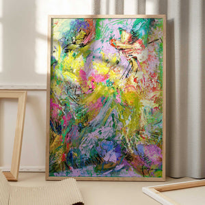 Tablou înramat „Brilliant Bloom Scape” de Dorothy Fagan