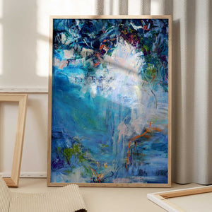 Tablou înramat „Blossoming Spectrum” de Dorothy Fagan
