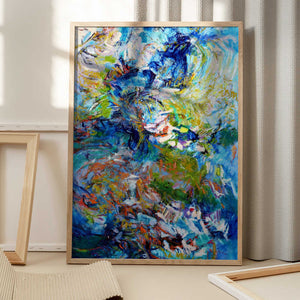 Tablou înramat „Vivid Petal Whispers” de Dorothy Fagan