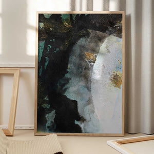 Tablou înramat „The Darkness Makes The Light Even More Beautiful” de Deb Chaney