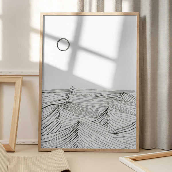 Tablou înramat „Landscape” de Lor Muller