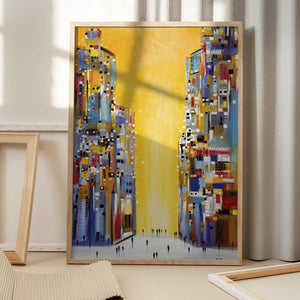 Tablou înramat „Sunset Melody” de Ekaterina Ermilkina
