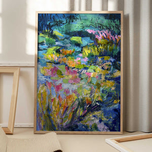Tablou înramat „Colorful Reflections” de Dorothy Fagan