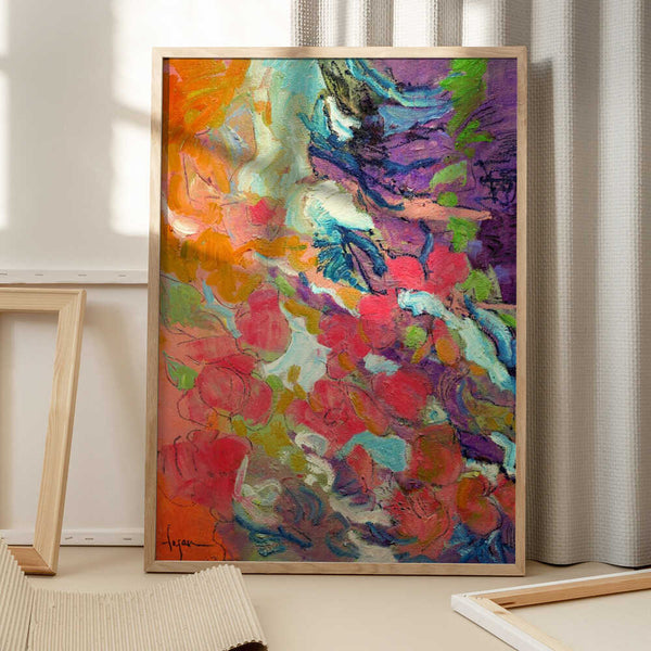 Tablou înramat „ Graceful Descent” de Dorothy Fagan