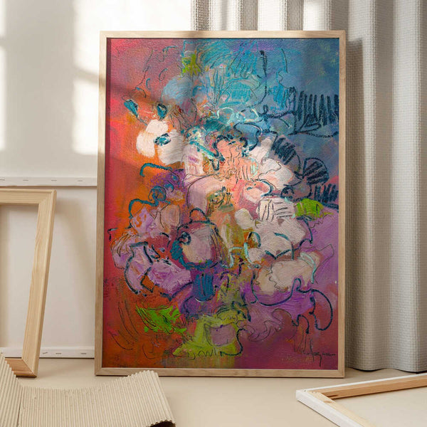 Tablou înramat „Floral Dreamscape” de Dorothy Fagan