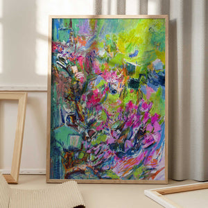 Tablou înramat „Blooming Dreamscape” de Dorothy Fagan