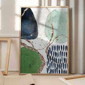 Tablou înramat „Dream Shapes” de Sally Ann Moss