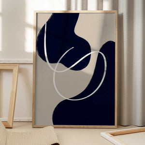 Tablou înramat „Scandi Abstract 3” de Anne-Marie Volfova