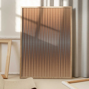 Tablou înramat „Euphoria - Orange and Gray” de Alma