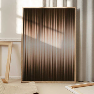 Tablou înramat „Euphoria - Brown and White” de Alma