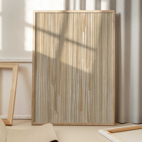Tablou înramat „Lines and Textures #4” de Alma