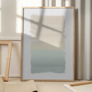 Tablou înramat „Pastel Abstract” de Orara Studio