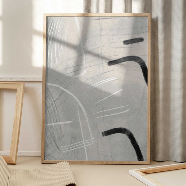 Tablou înramat „Gestual #3” de Alma