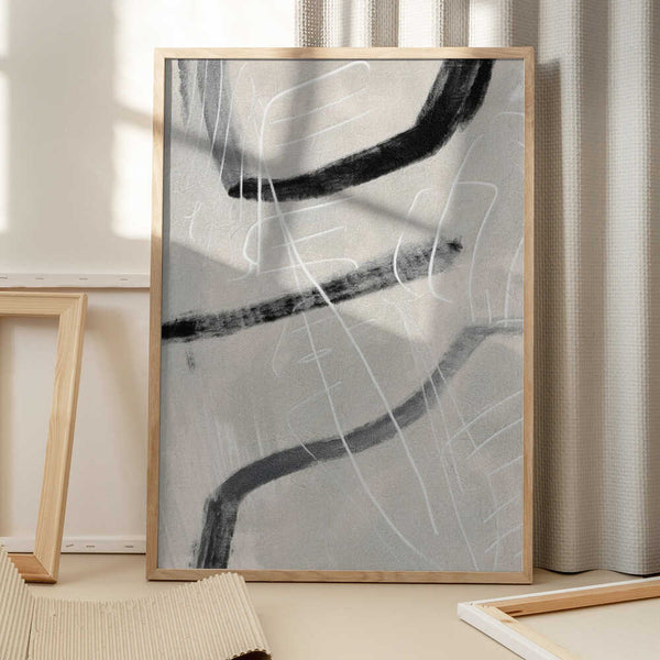 Tablou înramat „Gestual #4” de Alma