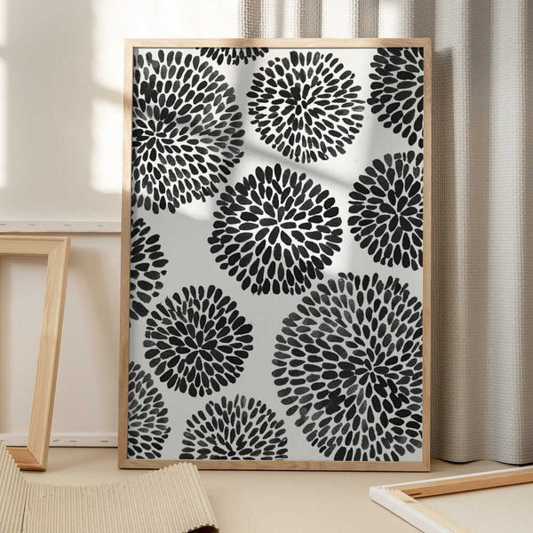 Tablou înramat „SANTAN” de Fun Qui