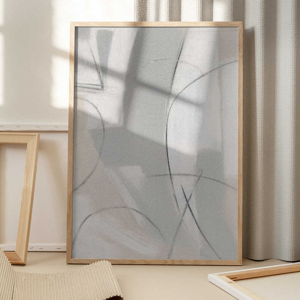 Tablou înramat „Gestual #7” de Alma